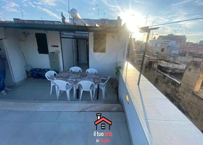 Casa Bianca Bnb,big Terrace,10 Min Airport Beaches *